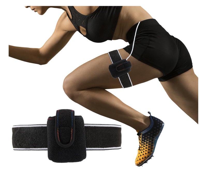 Diabetic Insulin Pump Belt Breathable DiabeticRunning Thigh Belt Bracket Adjustable Insulin Pump Pouch Accessories, Adjustable Thigh Belt Insulin Pump Bracket, Insulin Pump Thigh Belt